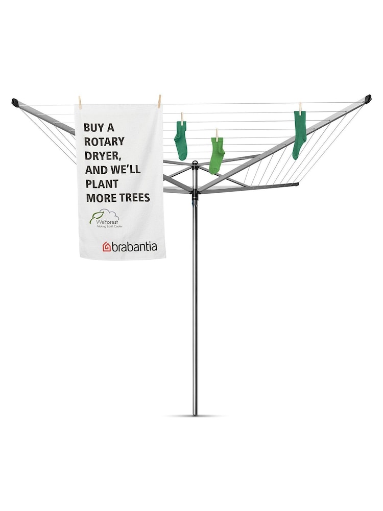 Brabantia Grey 50m + Concrete Tube Topspinner - Image 4 of 4