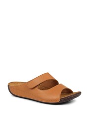 Pavers Wide Fit Natural Adjustable Mules - Image 2 of 5