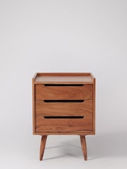 Swoon Brown Southwark Bedside Table - Image 2 of 6