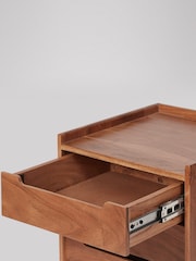 Swoon Brown Southwark Bedside Table - Image 4 of 6