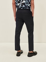 Navy Blue EDIT Slim Fit Trousers - Image 4 of 8