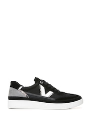 Negru - Pantofi sport din pânză cu Dantelă Vionic Mylie - Image 1 of 7