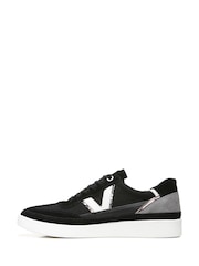 Negru - Pantofi sport din pânză cu Dantelă Vionic Mylie - Image 2 of 7
