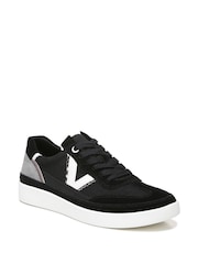 Negru - Pantofi sport din pânză cu Dantelă Vionic Mylie - Image 3 of 7