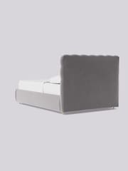 Swoon Easy Velvet Silver Grey Burbage Divan Bed - Image 5 of 8
