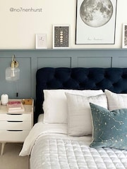 Swoon Easy Velvet Silver Grey Burbage Divan Bed - Image 7 of 8