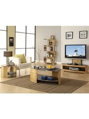 Jual Oak Florence Round Coffee Table - Image 2 of 4
