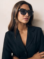 Черный - Солнцезащитные очки с поляризованными стеклами Preppy Style - Изображение 2 из 6