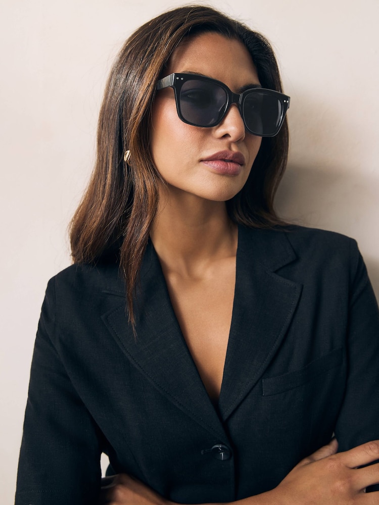 Черный - Солнцезащитные очки с поляризованными стеклами Preppy Style - Изображение 2 из 6