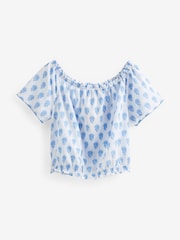 Aspiga Blue Ilana Organic Cotton Top - Image 7 of 7