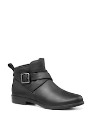 Hotter Black Wide Fit Kingsley Zip Fastening Boots - Image 2 of 4