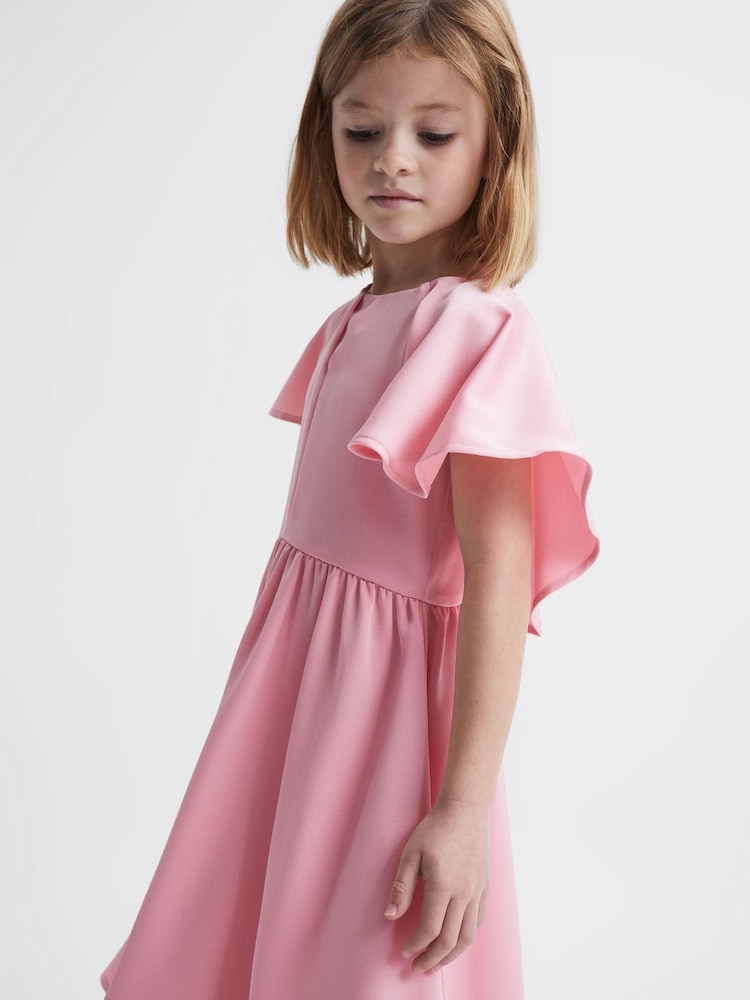 Reiss Maisie Midikleid aus Satin - Bild 1 von 6