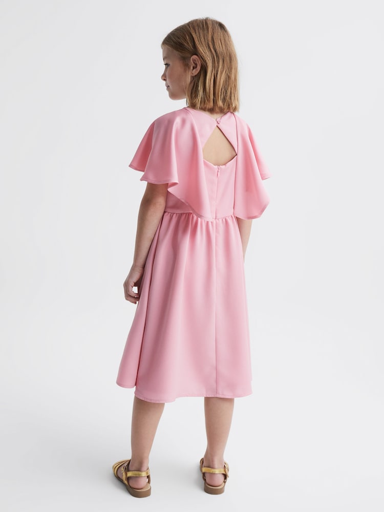 Reiss Maisie Midikleid aus Satin - Bild 6 von 6