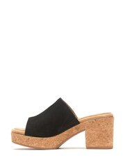 Schwarz - Hush Puppies Poppy Pantoletten - Bild 2 von 6