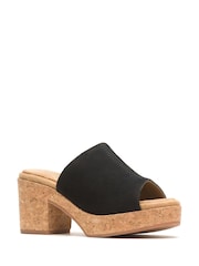 Schwarz - Hush Puppies Poppy Pantoletten - Bild 3 von 6