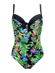 Pour Moi Black St Lucia Padded Swimsuit - Image 4 of 5