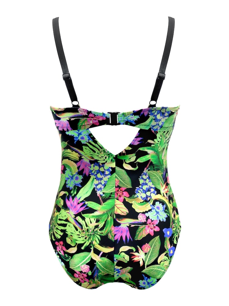Pour Moi Black St Lucia Padded Swimsuit - Image 5 of 5