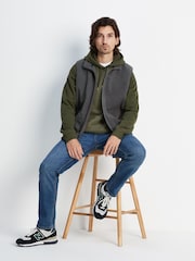 Tog 24 Grey Mackay Sherpa Fleece Gilet - Image 5 of 8