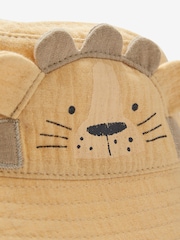 Sand Brown Character Baby Bucket Hat (0mths-2yrs) - Image 3 of 3