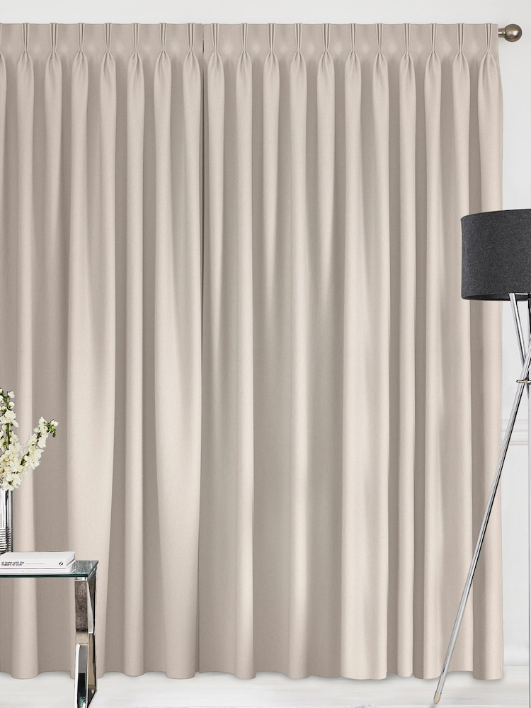 Ivory Cream Montero Velvet Made To Measure Curtains - Image 2 of 9