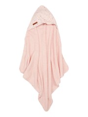 Little Dutch Pink Little Pink Flowers Hooded Towel - Image 1 of 2