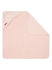 Little Dutch Pink Little Pink Flowers Hooded Towel - Image 2 of 2