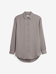 Calvin Klein Recycled Relaxed Brown Shirt - Image 4 of 4