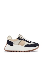 Moda in Pelle Black Demee Chunky Multi Panel Trainers - Image 1 of 4