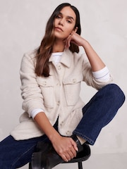 Tog 24 White Maxine Shacket - Image 1 of 12