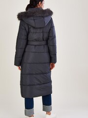 Monsoon Vera Vertical Stitch Padded Coat - Image 2 of 4