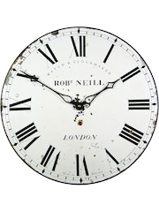 Brookpace Lascelles Cream Open Faced London Clockmaker Wall Clock Small - Image 1 of 4
