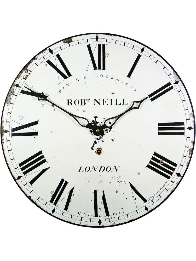 Brookpace Lascelles Cream Open Faced London Clockmaker Wall Clock Small - Image 1 of 4