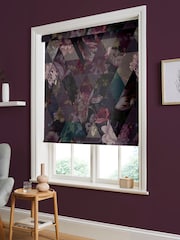 Graham & Brown Amethyst Purple Timepiece Made to Measure Roller Blind - Image 2 of 6