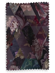Graham & Brown Amethyst Purple Timepiece Made to Measure Roller Blind - Image 3 of 6