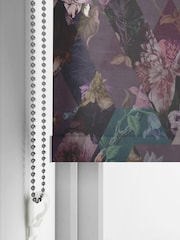 Graham & Brown Amethyst Purple Timepiece Made to Measure Roller Blind - Image 5 of 6