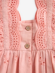Pink - Baumwollkleid mit Lochstickerei (3 Monate bis 8 Jahre) - Bild 8 von 8