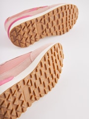 Pink Lace-Up Chunky Trainers - Image 7 of 10