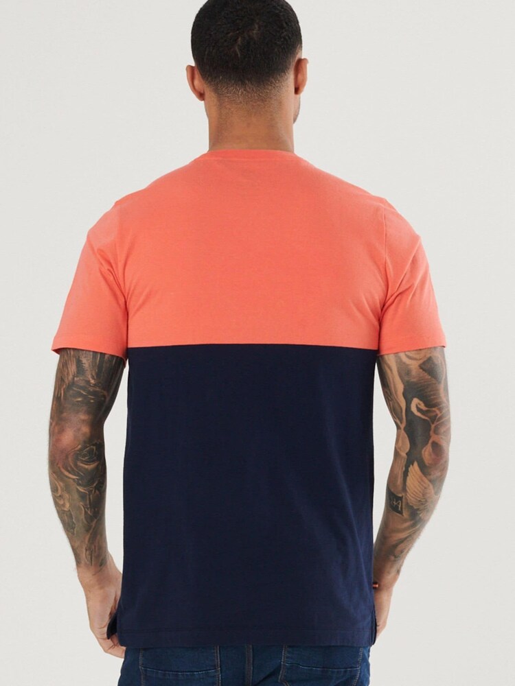 Luke 1977 Navy Half Shizzle 100% Cotton T-Shirt - Image 2 of 7
