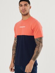 Luke 1977 Navy Half Shizzle 100% Cotton T-Shirt - Image 3 of 7