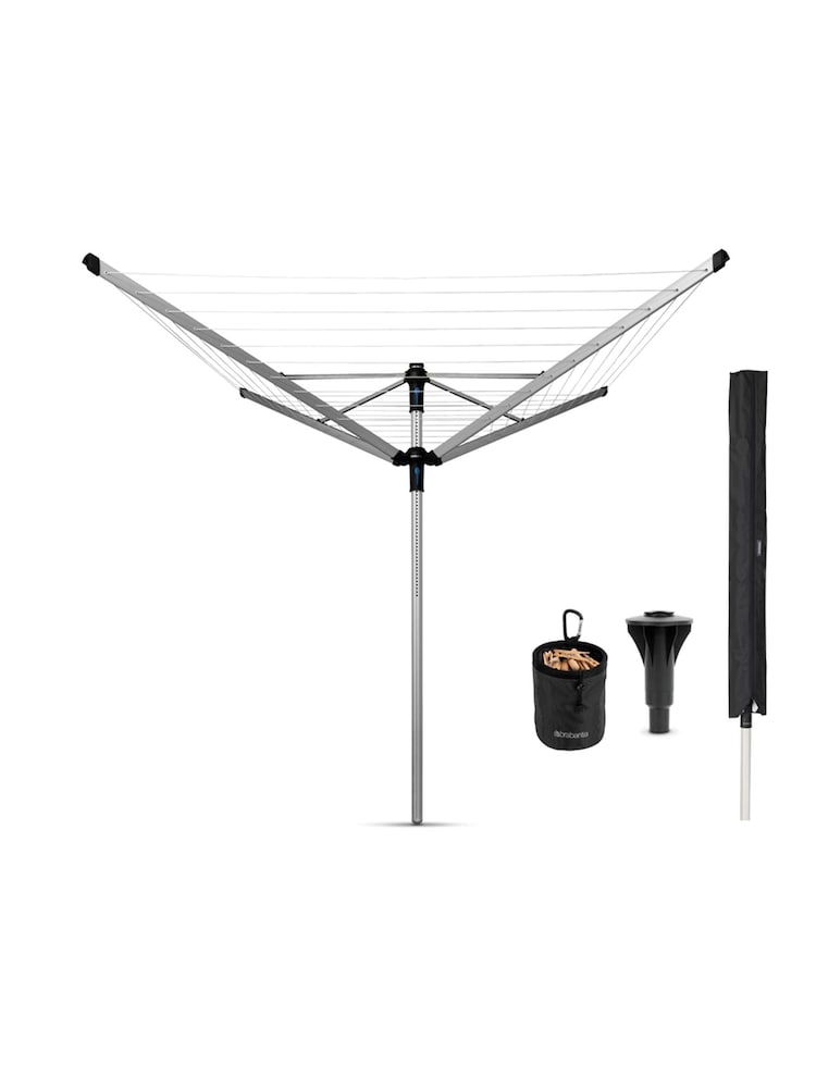 Brabantia Grey Lift-O-Matic Advance 50m + Accessories Rotary Dryer - Image 3 of 3