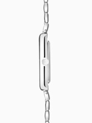 Accurist Womens Silver Tone Rectangle Stainless Steel Bracelet Analogue Watch - Image 3 of 6