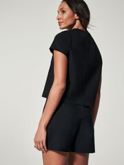 SPANX® The Perfect A-Line Black Formal Shorts - Image 3 of 7