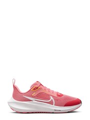 Nike Coral Pink Air Zoom Pegasus 40 Youth Running Trainers - Image 1 of 11