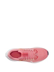 Nike Coral Pink Air Zoom Pegasus 40 Youth Running Trainers - Image 8 of 11