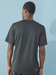 adidas Black Train Essentials Training T-Shirt - Image 3 of 7