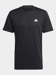 adidas Black Train Essentials Training T-Shirt - Image 7 of 7