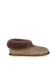 Celtic & Co. Ladies Sheepskin Bootee Slippers - Image 1 of 5
