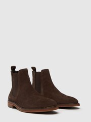 Schuh Dante Suede Brown Chelsea Boots - Image 2 of 4