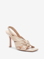 Bone Cream Signature Forever Comfort® Leather Twist Sandals - Image 2 of 10