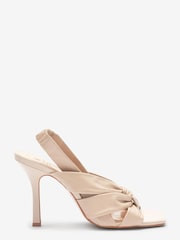 Bone Cream Signature Forever Comfort® Leather Twist Sandals - Image 6 of 10